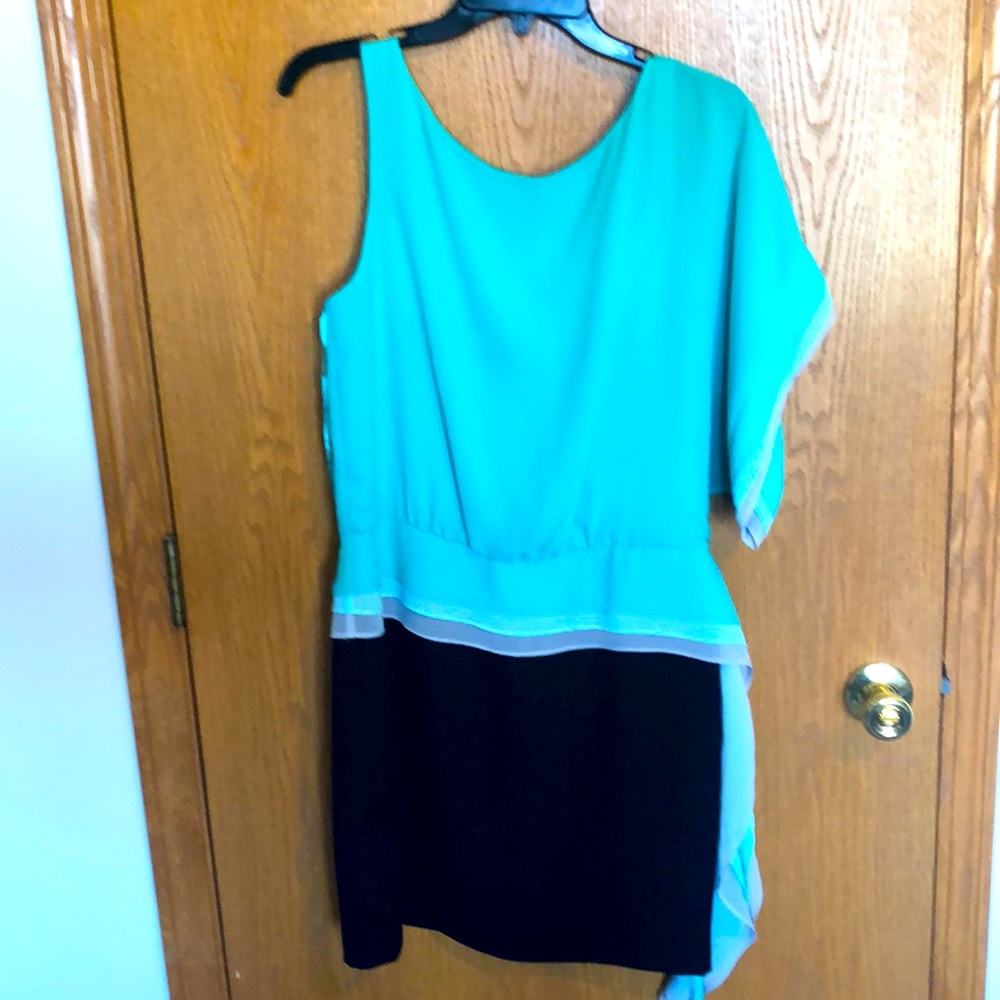 Teal Dress